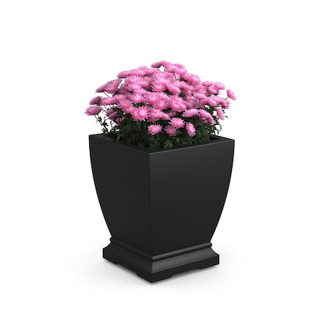 Mayne Acadia 18in Tall Planter - Black 5915-B